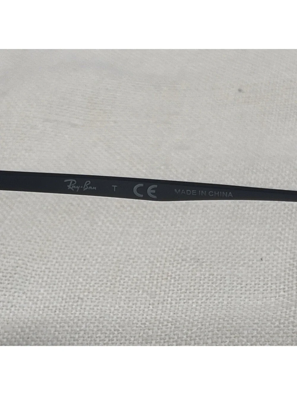 Ray-Ban Sunglasses Shiny Black Metal Tinted RB 3681 002/71